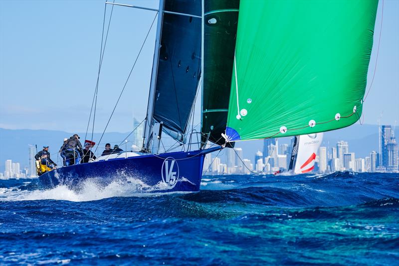 GCCM Gold Coast Mackay Yacht Race 2026 start photo copyright Salty Dingo taken at Southport Yacht Club, Australia and featuring the IRC class
