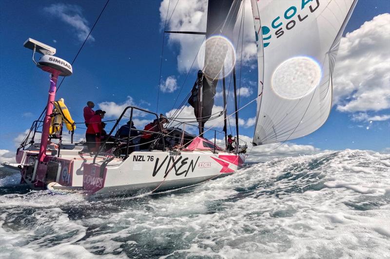 New Zealand boat Vixen ploughs through waves - Jeanneau and 74 Islands Airlie Beach Race Week day 2 - photo © Andrea Francolini / ABRW