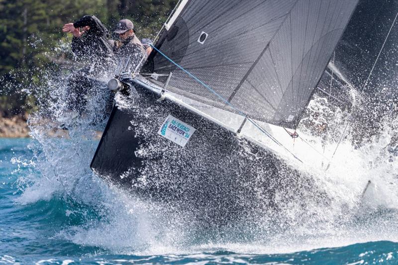 Road Runner - bow up and loving it - Jeanneau and 74 Islands Airlie Beach Race Week day 2 - photo © Andrea Francolini / ABRW