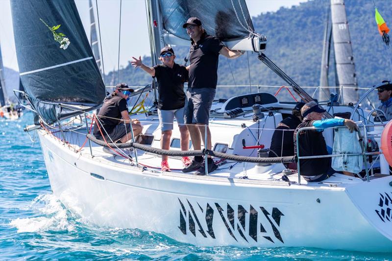 Flowers for Gordon Ketelbey from My Way - Jeanneau and 74 Islands Airlie Beach Race Week Day 5 - photo © Andrea Francolini / ABRW
