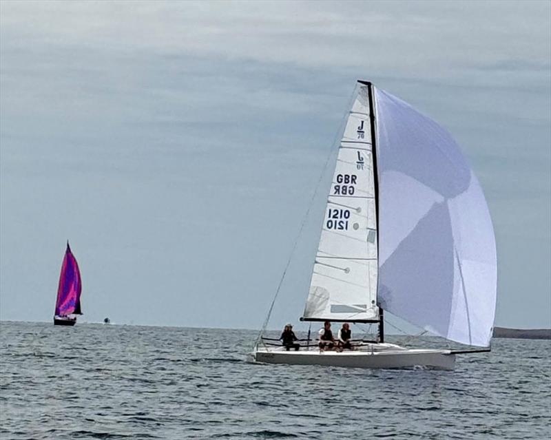 Mojito Bach and Crackajack in the last of the Pwllheli Sailing Club Summer Series photo copyright John Dunlop taken at Pwllheli Sailing Club and featuring the IRC class