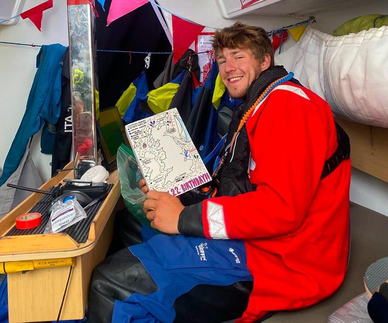 A special birthday at sea for Albert Barber on RORC Griffin - 2026 RORC Round Britain and Ireland Race day 12 - photo © RORC Griffin