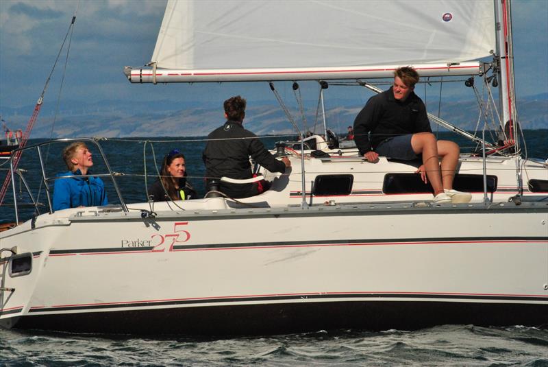 Henry Powell and the Young Guns on Avoceta during the Cardigan Bay Regatta at New Quay, Wales - photo © Issac Sherman-Davies