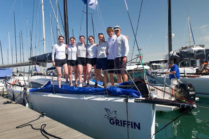 The young team on RORC Griffin - ready for their biggest challenge - photo © RORC Griffin