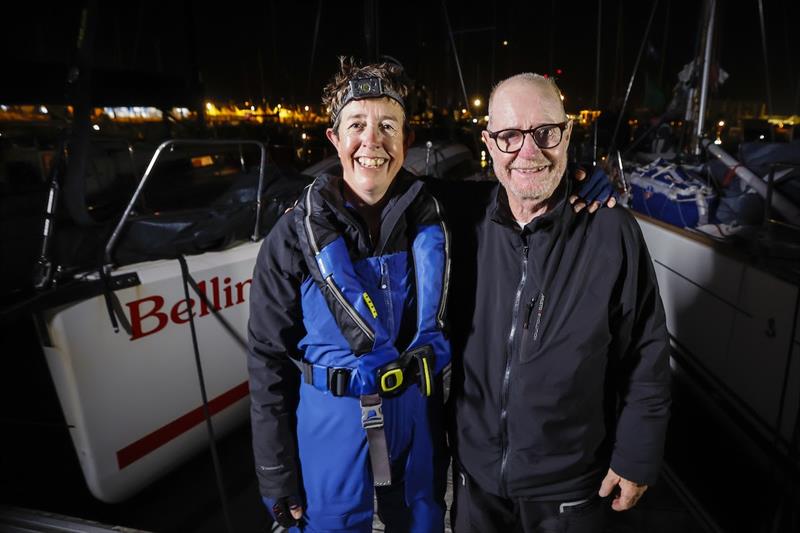 Deb Fish and Rob Craigie—Bellino - 2026 Nautical Cloud Cherbourg Race (with JOG) - photo © Paul Wyeth / RORC