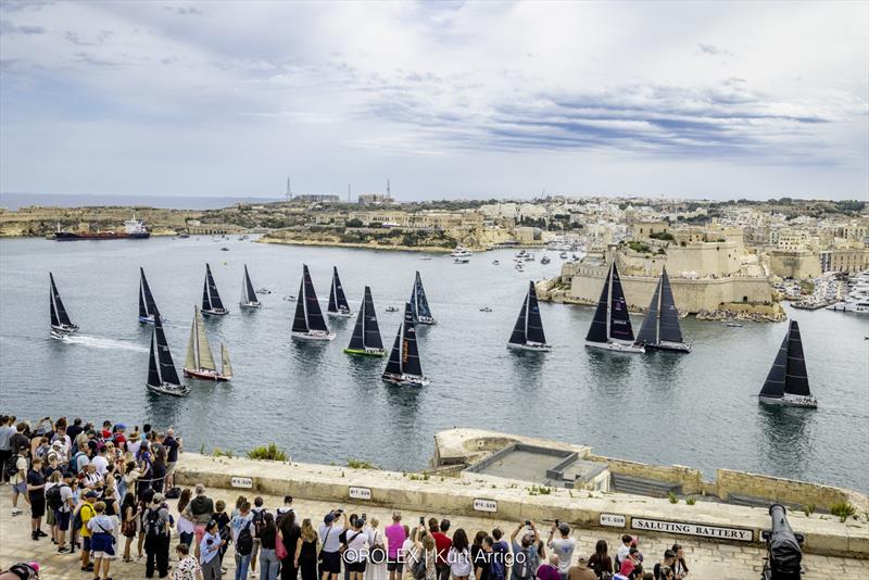Rolex Middle Sea Race photo copyright Kurt Arrigo / Rolex taken at Royal Malta Yacht Club and featuring the IRC class