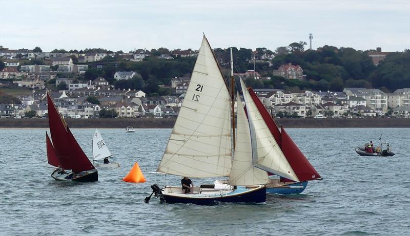 Class 4 Dayboat start on Sunday during the Butterfield Jersey Regatta 2026 - photo © Bill Harris