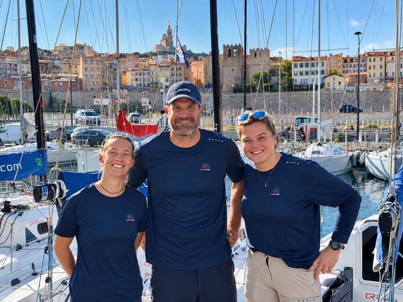 Team DutchSail in Marseille photo copyright Team DutchSail taken at  and featuring the IRC class