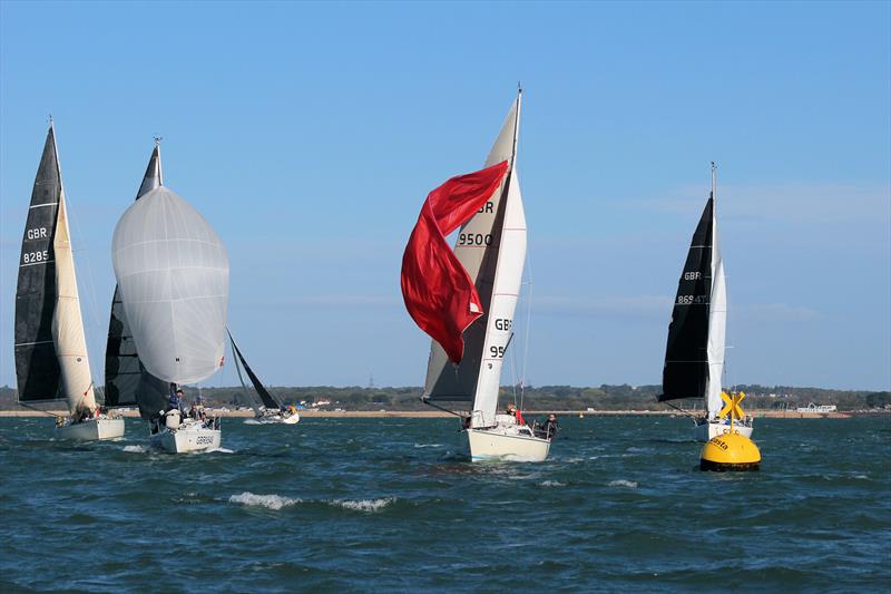 Hamble Winter Series week 3 - photo © Mike James