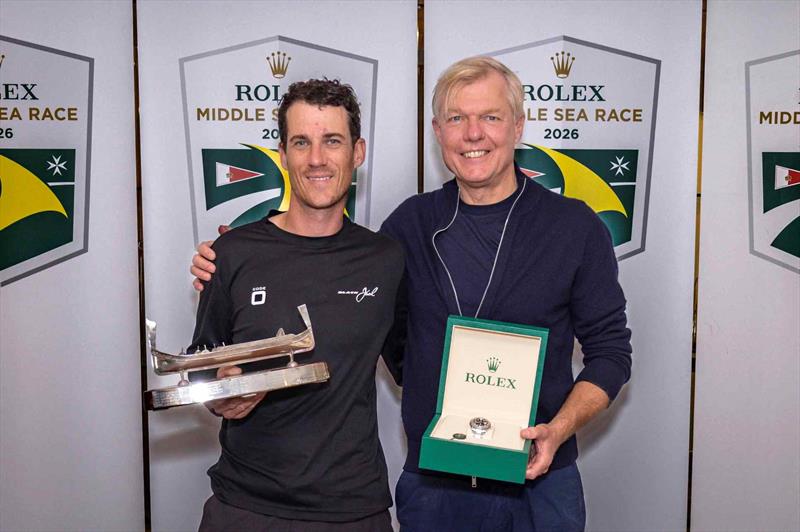 Rolex Middle Sea Race 2026 – Black Jack 100 repeats line honours success - photo © Kurt Arrigo / Rolex