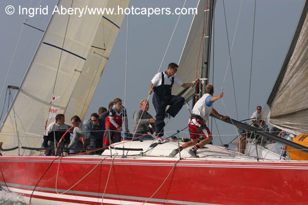 Action from the IRM nationals held in the Solent photo copyright Ingrid Abery / www.hotcapers.com taken at Royal Southern Yacht Club and featuring the IRM class