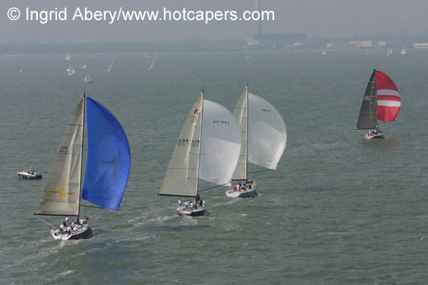 Action from the IRM nationals held in the Solent photo copyright Ingrid Abery / www.hotcapers.com taken at Royal Southern Yacht Club and featuring the IRM class
