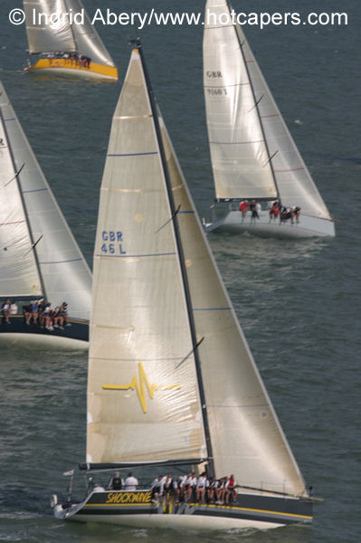 Action from the IRM nationals held in the Solent photo copyright Ingrid Abery / www.hotcapers.com taken at Royal Southern Yacht Club and featuring the IRM class
