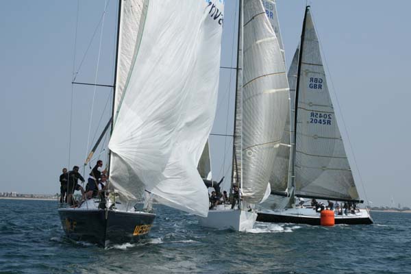 The first weekend of the IRM David Diehl Trophy attracts a fleet of Farr 45s photo copyright Eddie Mays taken at Royal Thames Yacht Club and featuring the IRM class