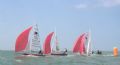 The ISOs enjoy the conditions at Herne Bay