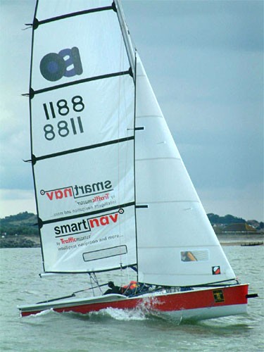 Ian & Kate Keam-George win the ISO Multi Gala at Isle of Sheppey SC photo copyright Bob Ladell taken at Isle of Sheppey Sailing Club and featuring the ISO class