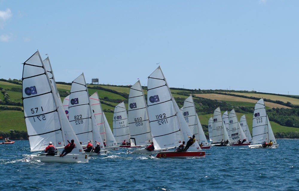Action from the ISO Nationals at Restronguet photo copyright Lee Whitehead / www.photolounge.co.uk taken at Restronguet Sailing Club and featuring the ISO class