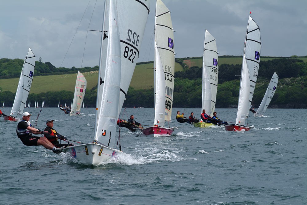 Action from the ISO Nationals at Restronguet photo copyright Lee Whitehead / www.photolounge.co.uk taken at Restronguet Sailing Club and featuring the ISO class