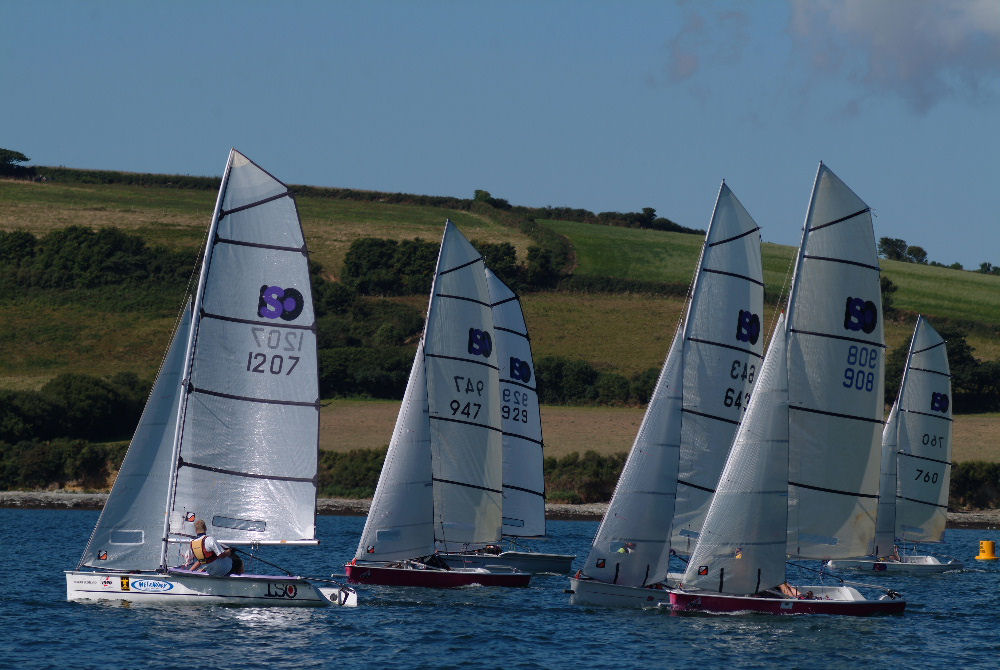 All the ingredients for great sailing at the Restronguet ISO open photo copyright Lee Whitehead / www.photolounge.co.uk taken at Restronguet Sailing Club and featuring the ISO class