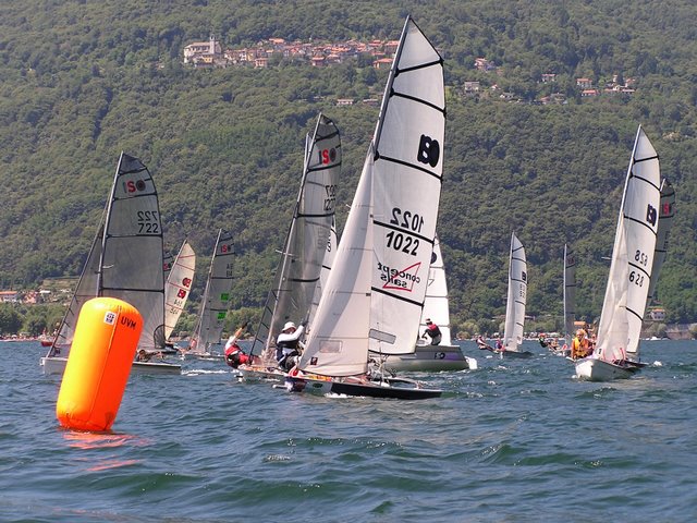 Action from the ISO Eurocup on Lake Maggiore photo copyright UVM taken at  and featuring the ISO class