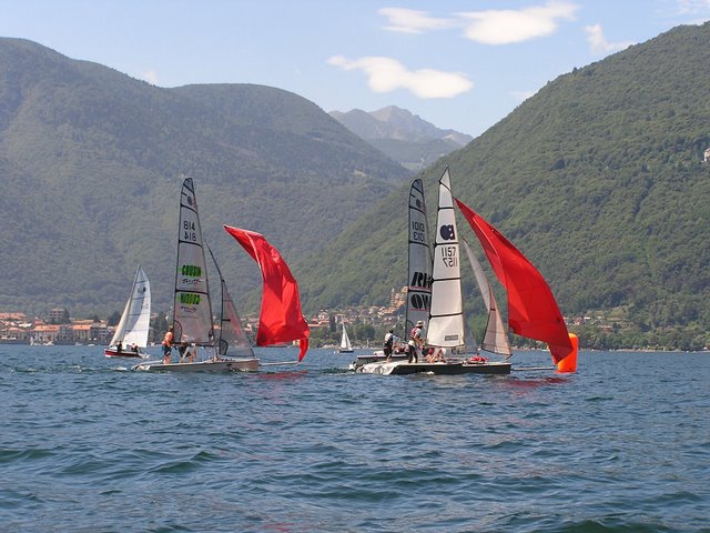 Action from the ISO Eurocup on Lake Maggiore photo copyright UVM taken at  and featuring the ISO class