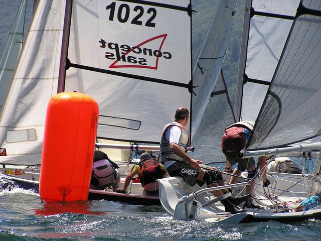 Action from the ISO Eurocup on Lake Maggiore photo copyright UVM taken at  and featuring the ISO class