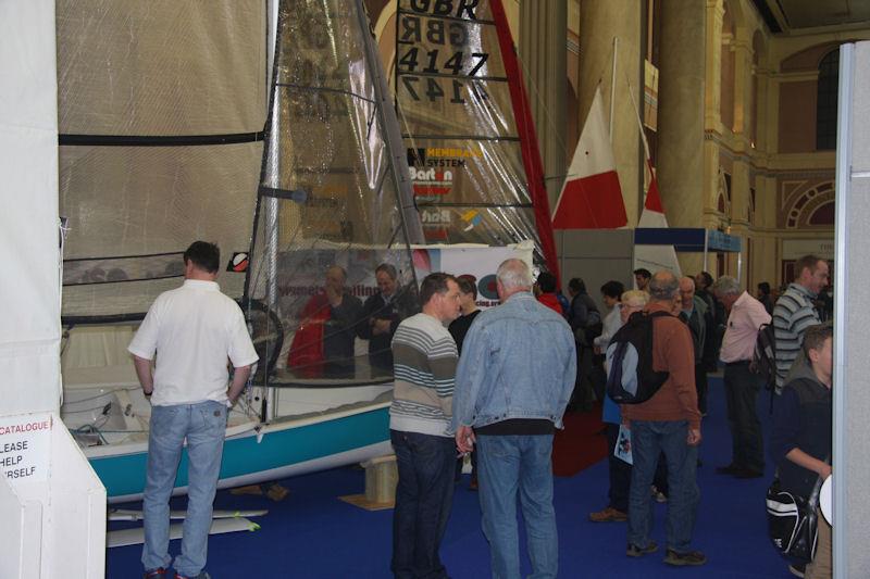 RYA Suzuki Dinghy Show 2014 photo copyright Mark Jardine taken at RYA Dinghy Show and featuring the ISO class