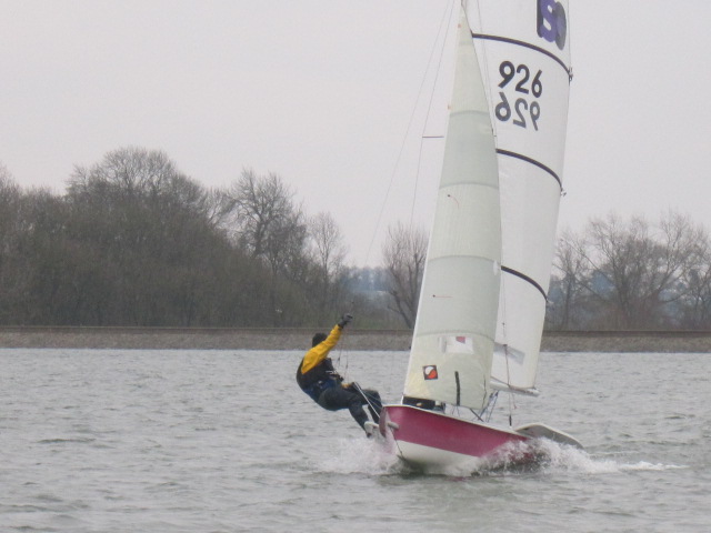 Easter Egg Personal Handicap racing at Hollowell photo copyright Barny Creaser taken at Hollowell Sailing Club and featuring the ISO class