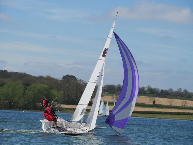 Hollowell Sailing Club Spring Series day 7 photo copyright Robin Buxton taken at Hollowell Sailing Club and featuring the ISO class