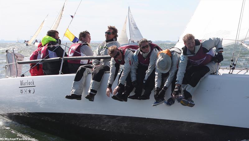 College of Charleston won the J/105 class onboard Warlock at the 2013 Intercollegiate Offshore Regatta  photo copyright McMichaelYachts.com taken at Larchmont Yacht Club and featuring the J105 class