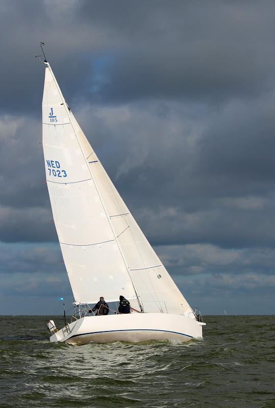 John Van Veen's J/105, Dream Machine winner of the RORC North Sea Race IRC Two Handed Class photo copyright John Van Veen taken at Royal Ocean Racing Club and featuring the J105 class