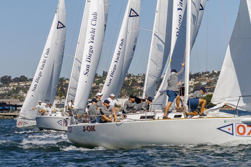 101st Lipton Cup at San Diego day 2 photo copyright Cynthia Sinclair taken at San Diego Yacht Club and featuring the J105 class