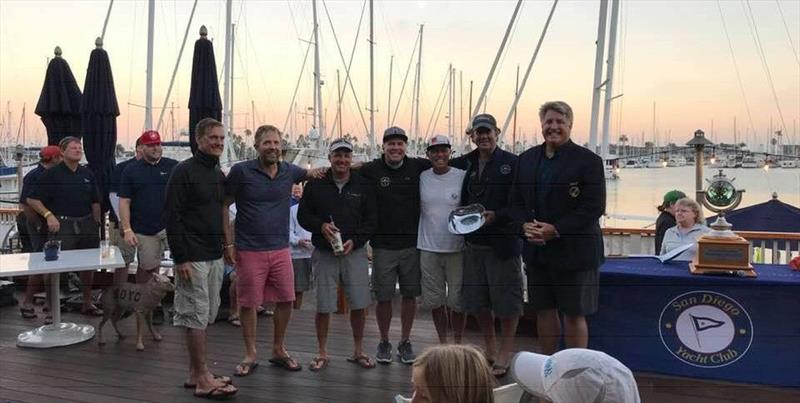 Dave Perry wins the International Masters Regatta at San Diego photo copyright Alex Pupko & Tom Walker / San Diego Yacht Club taken at San Diego Yacht Club and featuring the J105 class
