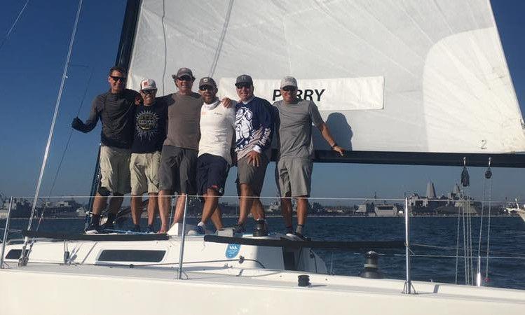 Dave Perry wins the International Masters Regatta at San Diego photo copyright Alex Pupko & Tom Walker / San Diego Yacht Club taken at San Diego Yacht Club and featuring the J105 class