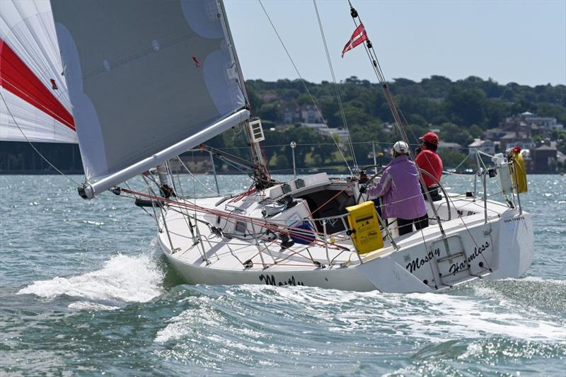 Tom Hayhoe and Natalie Jobling will be racing J/105 Mostly Harmless Two-Handed and both work for the NHS Trust photo copyright Rick Tomlinson / www.rick-tomlinson.com taken at Royal Ocean Racing Club and featuring the J105 class