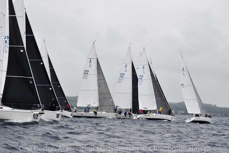 2018 J/105 North American Championship - Day 2 photo copyright Christopher Howell taken at Little Traverse Yacht Club and featuring the J105 class