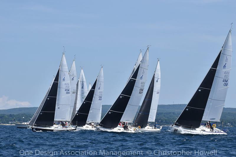 2018 J/105 North American Championship - Day 3 photo copyright Christopher Howell taken at Little Traverse Yacht Club and featuring the J105 class