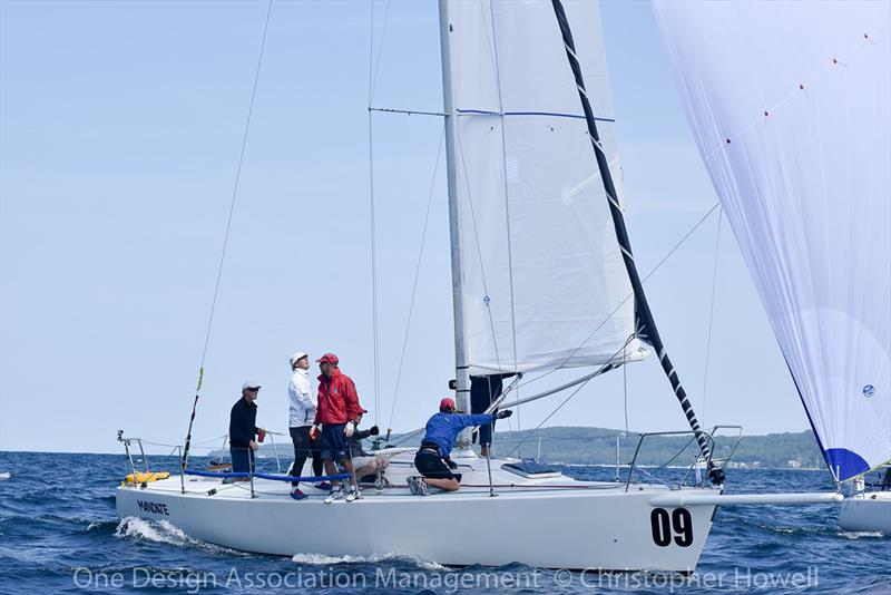 2018 J/105 North American Championship - Day 3 photo copyright Christopher Howell taken at Little Traverse Yacht Club and featuring the J105 class