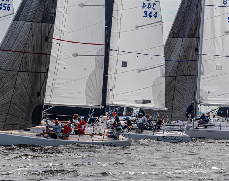 2019 J 105 North American Championship photo copyright Bruce Durkee taken at Corinthian Yacht Club and featuring the J105 class
