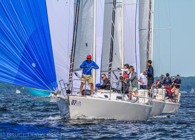 2019 J 105 North American Championship photo copyright Bruce Durkee taken at Corinthian Yacht Club and featuring the J105 class