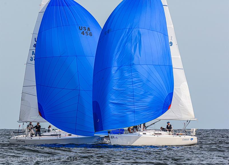 2019 J105 North American Championship photo copyright Bruce Durkee taken at Corinthian Yacht Club of Marblehead and featuring the J105 class