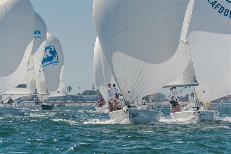 2019 Sir Thomas Lipton Challenge Cup day 2 photo copyright Mark Albertazzi taken at San Diego Yacht Club and featuring the J105 class