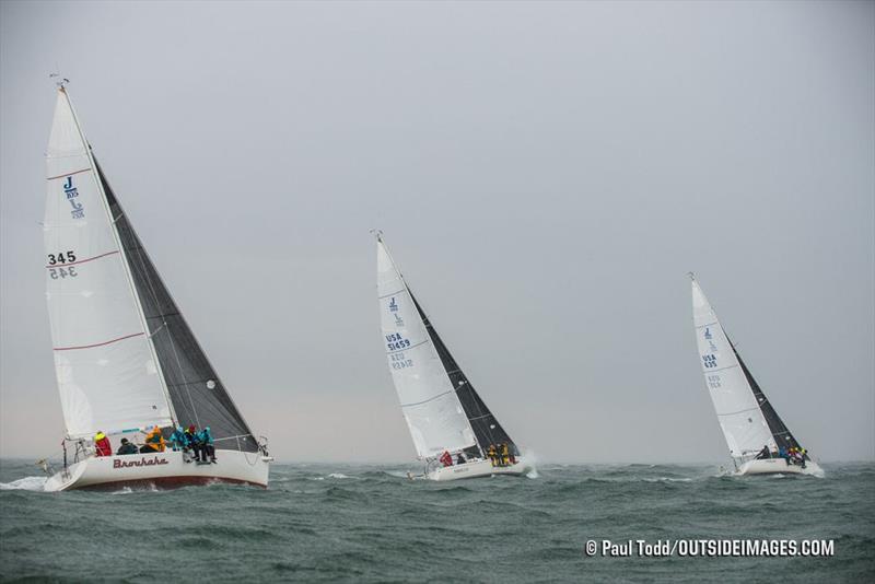 2021 Helly Hansen NOOD Regatta Marblehead photo copyright Paul Todd / Outside Images taken at  and featuring the J105 class