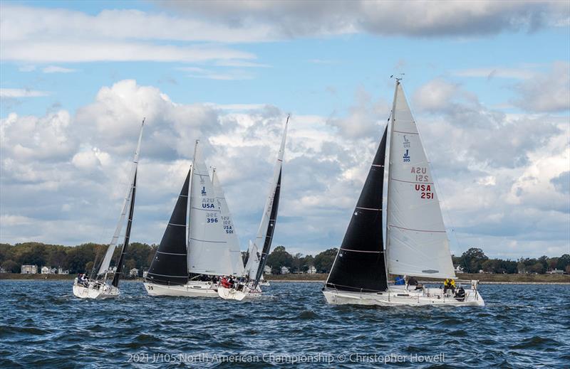 2021 J/105 North American Championship photo copyright Christopher Howell taken at Annapolis Yacht Club and featuring the J105 class