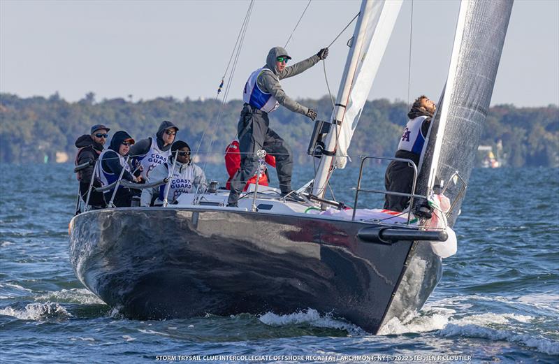 US Coast Guard Academy onboard J105 Gray Matter - Intercollegiate Offshore Regatta 2022 - photo © Steve Cloutier