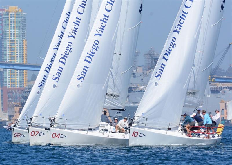 2022 Lipton Cup - Day 1 photo copyright Bob Betancourt Photography taken at San Diego Yacht Club and featuring the J105 class