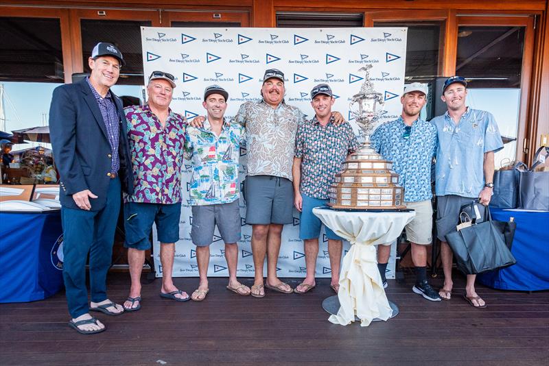 Coronado Yacht Club finish 2nd in the 2022 Sir Thomas Lipton Challenge Cup - photo © Mark Albertazzi