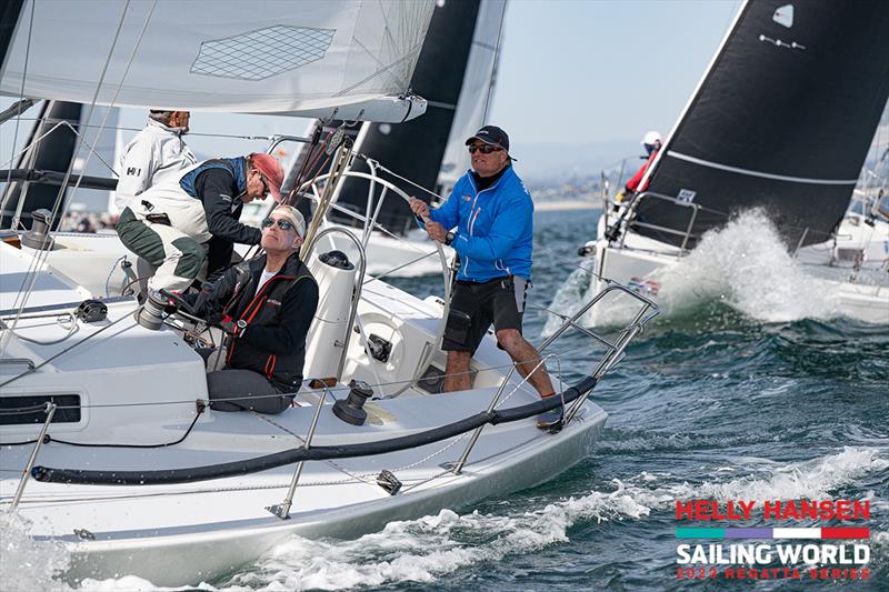 2023 Helly Hansen Sailing World Regatta Series: San Diego photo copyright Walter Cooper taken at San Diego Yacht Club and featuring the J105 class