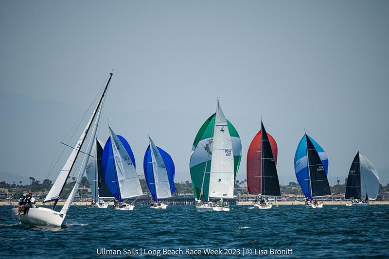 Ullman Long Beach Race Week - Day 1 photo copyright Lisa Bronitt taken at Alamitos Bay Yacht Club and featuring the J105 class