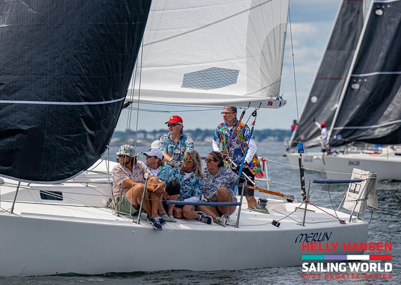 2023 Helly Hansen Sailing World Regatta Series photo copyright Walter Cooper/Sailing World taken at Corinthian Yacht Club of Marblehead and featuring the J105 class